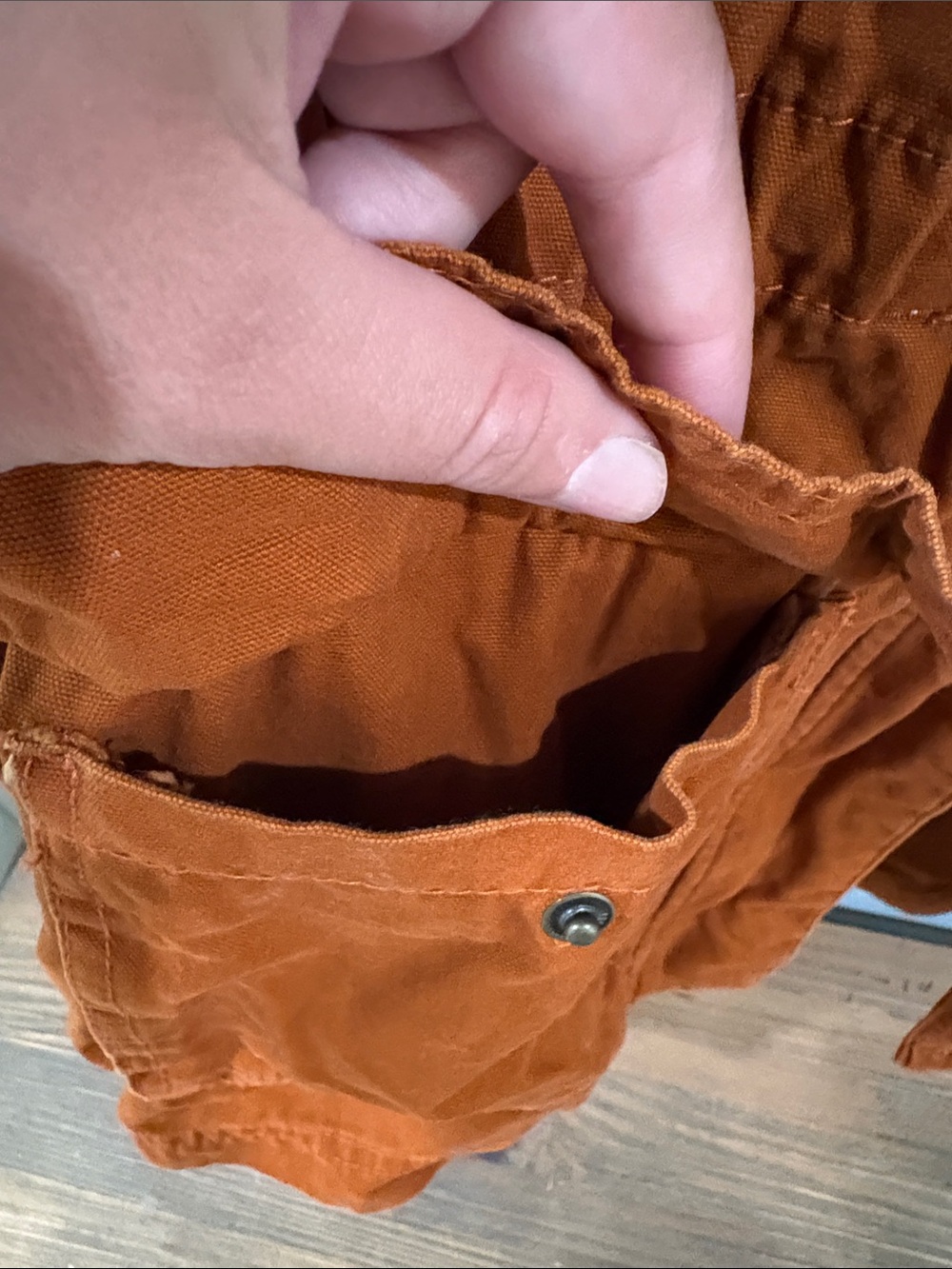 Universal Thread Rust Orange Utility Jacket - Picture 6 of 11